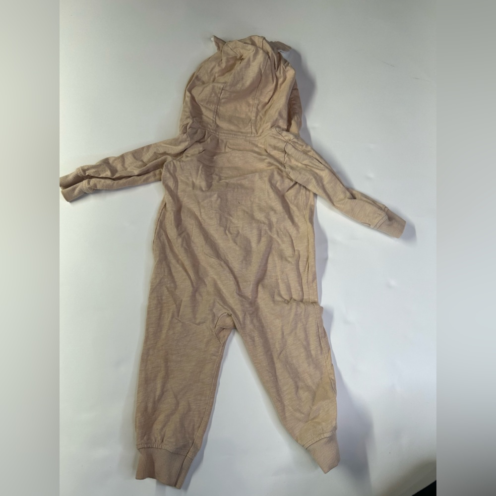 Carters Baby Tan Bunny One Piece 12M - Picture 4 of 5